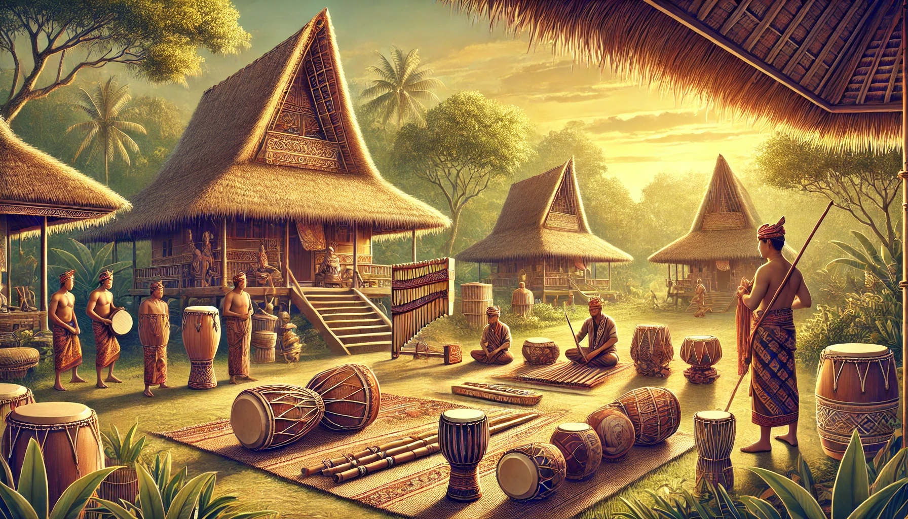 Gambar Alat Musik Tradisional Lombok dan Warisan Budaya Sasak yang Masih Bertahan Hingga Kini