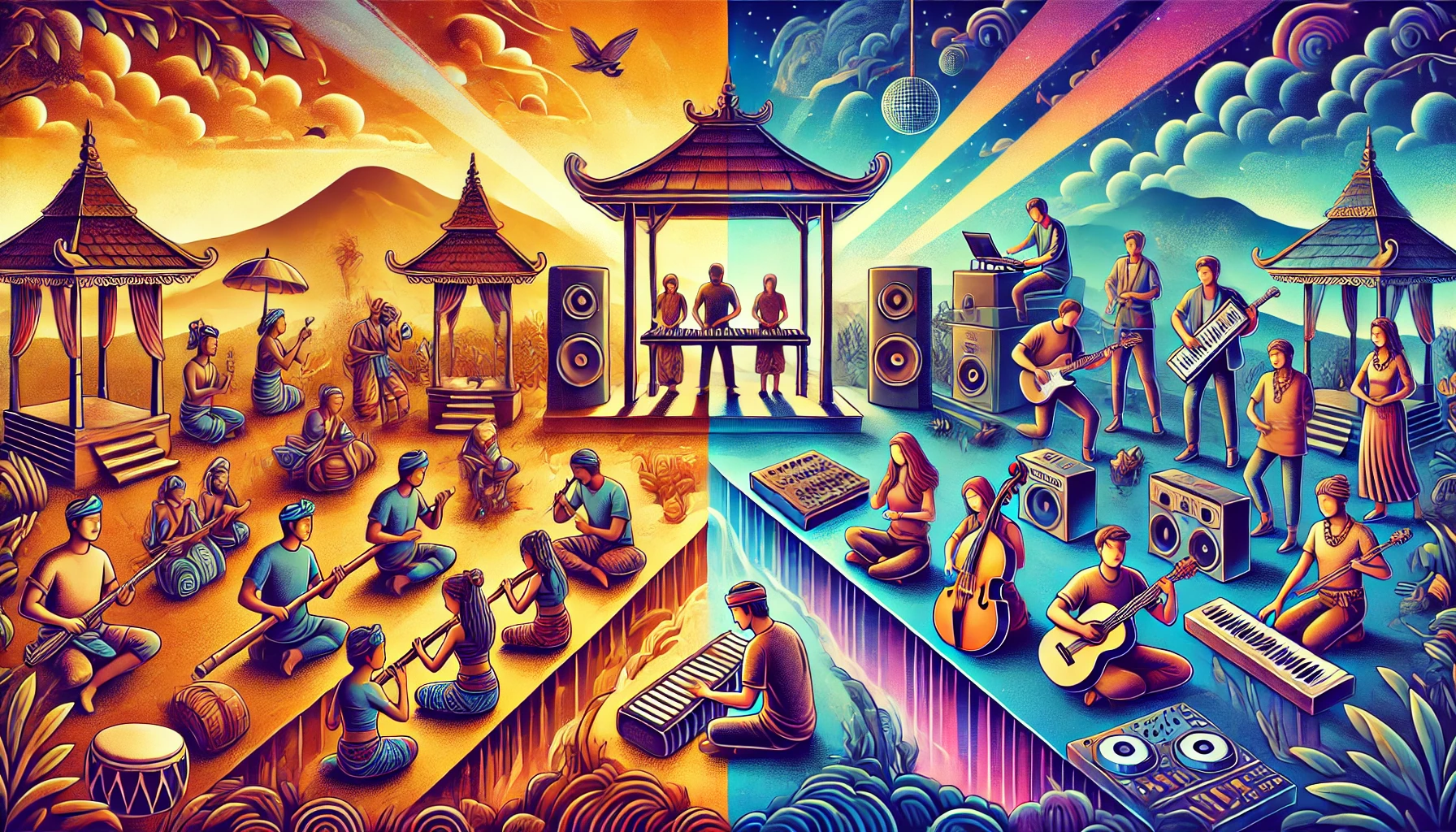Apa Bedanya Musik Tradisional dengan Musik Kreasi Baru atau Modern yang Sering Kita Dengar