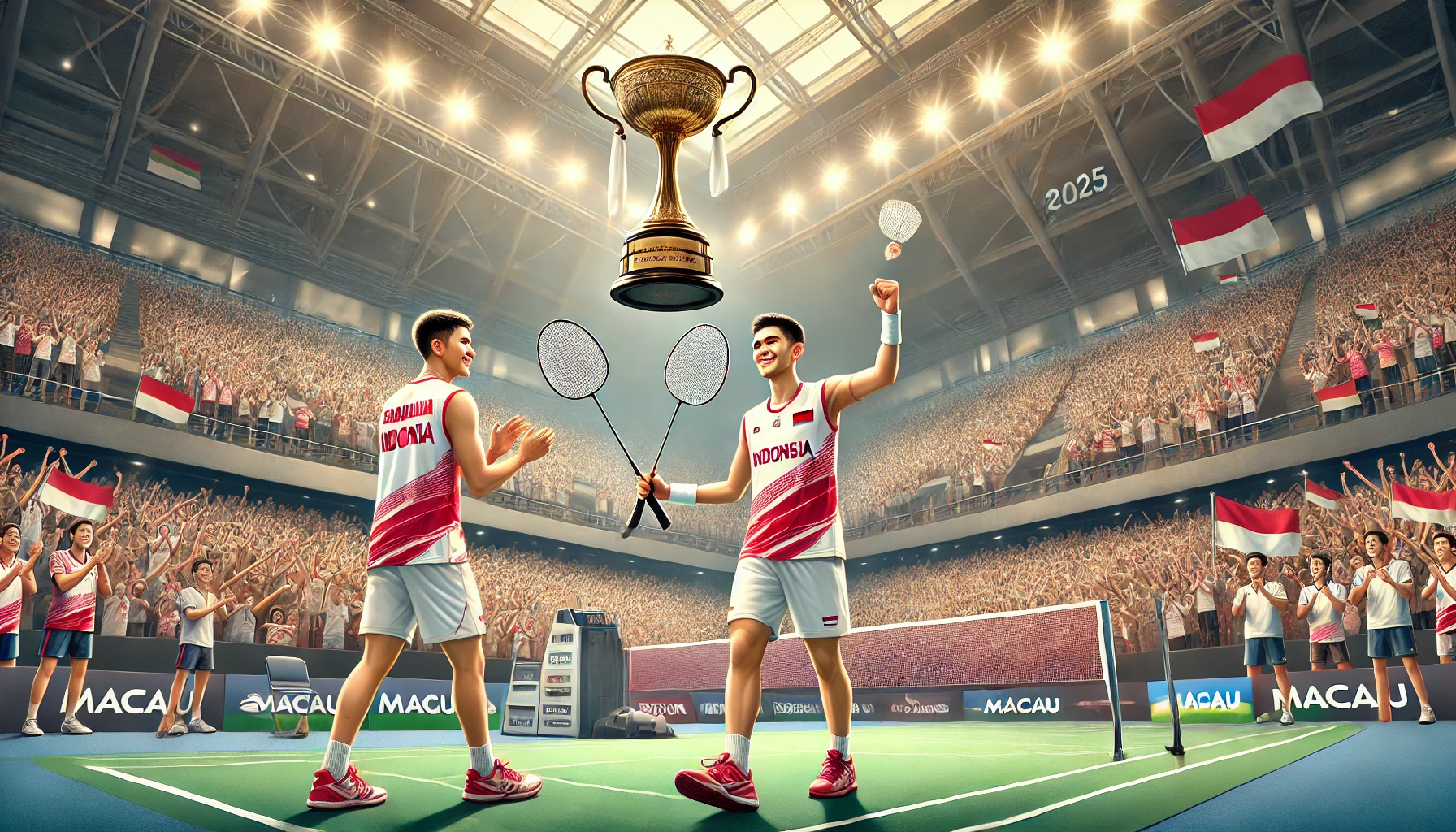 Hadiah Macau Open 2025 Diraih Alwi dan SabarReza Usai Tampil Gemilang di Final BWF Super 300
