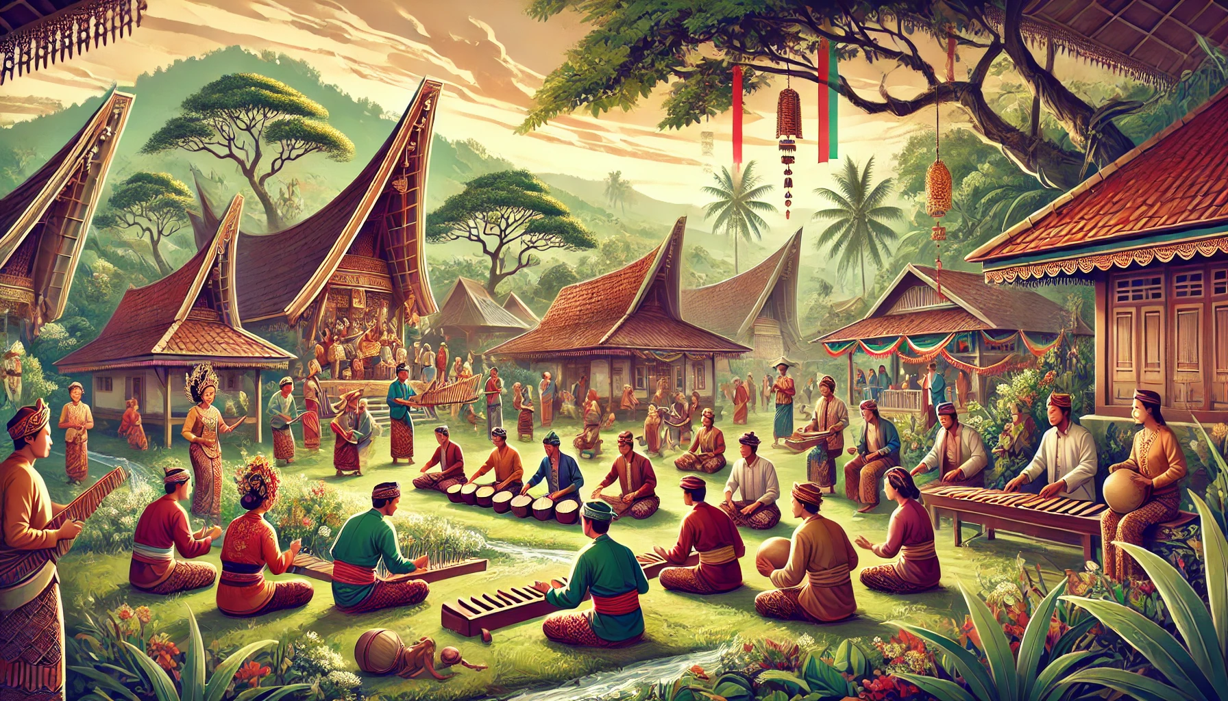 Sebutkan Fungsi Dari Musik Tradisional Dalam Kehidupan Sehari-hari Masyarakat Nusantara