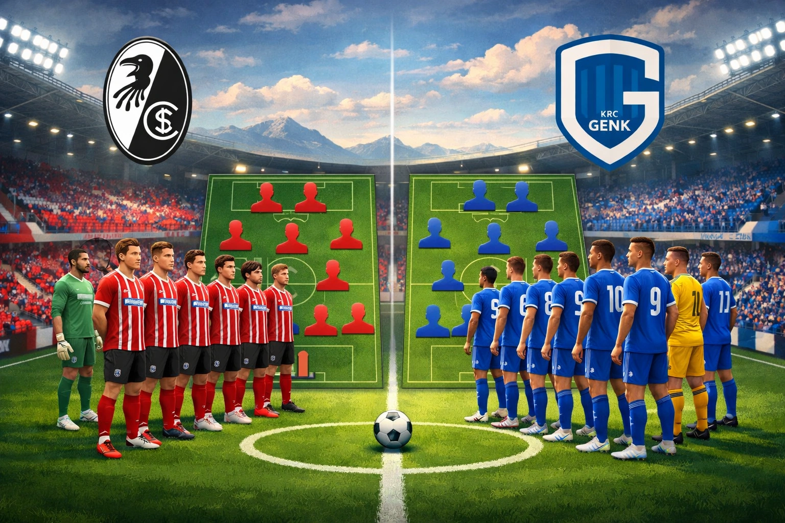 Susunan Pemain Freiburg vs Genk Prediksi Sengit Leg Kedua