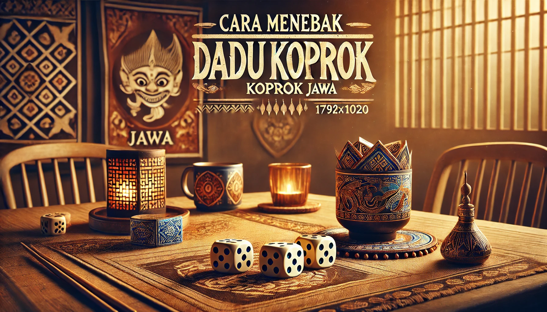 Cara Menebak Dadu Koprok Jawa Dalam Perspektif Budaya Dan Risiko