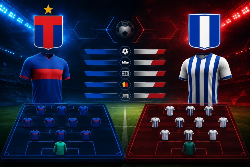 Statistik dan Susunan Pemain Tigre vs Alianza Atletico