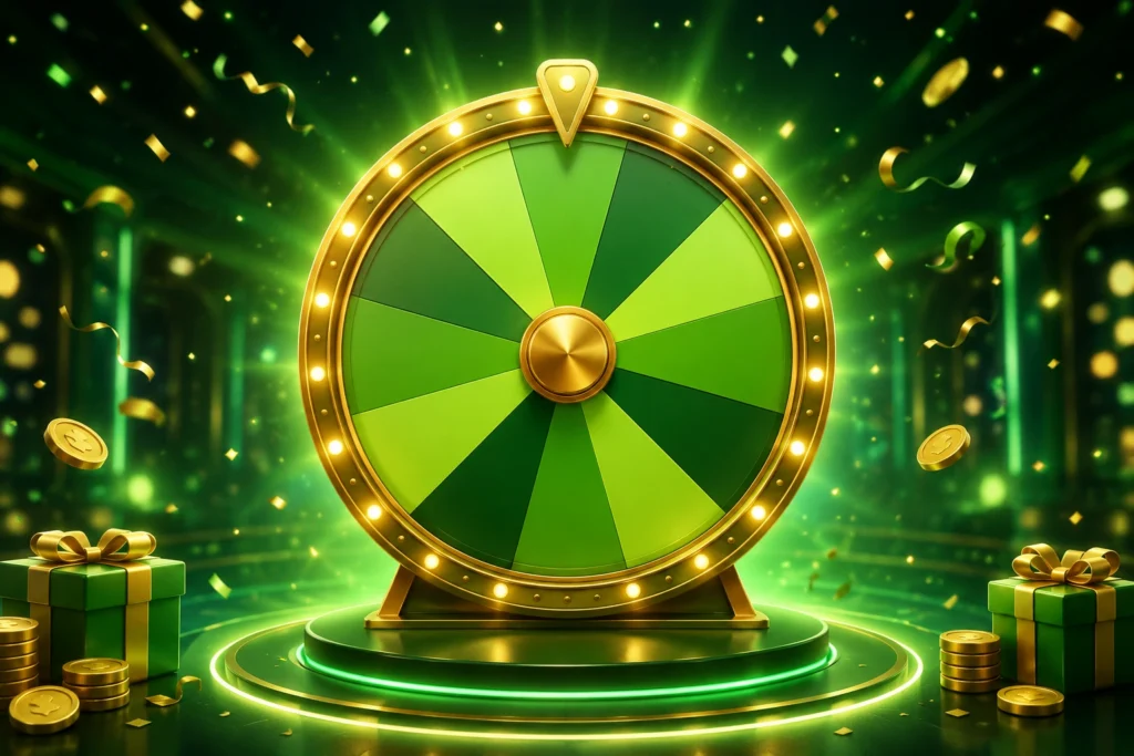 lucky spin apk hijau