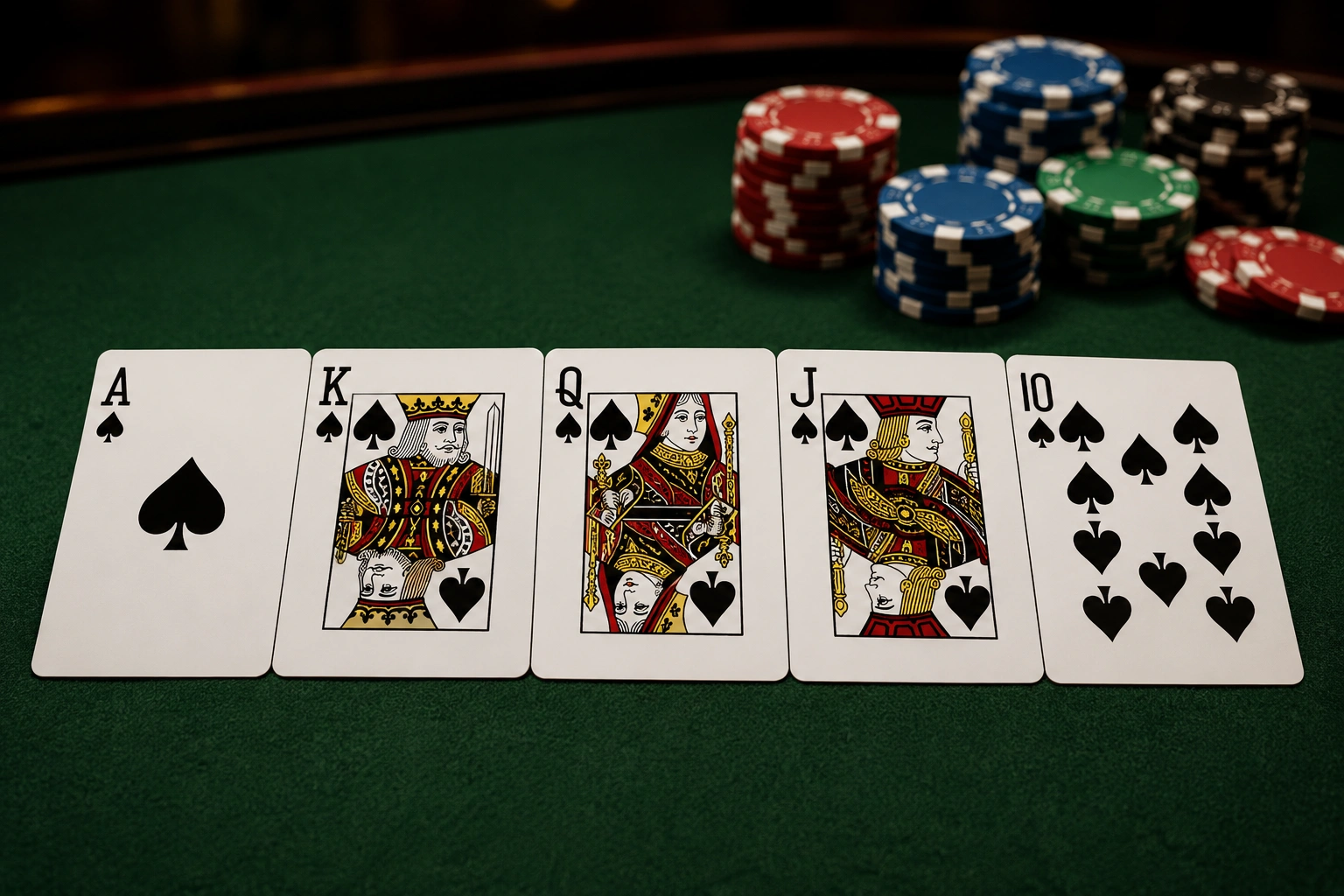urutan kartu poker super royal flush