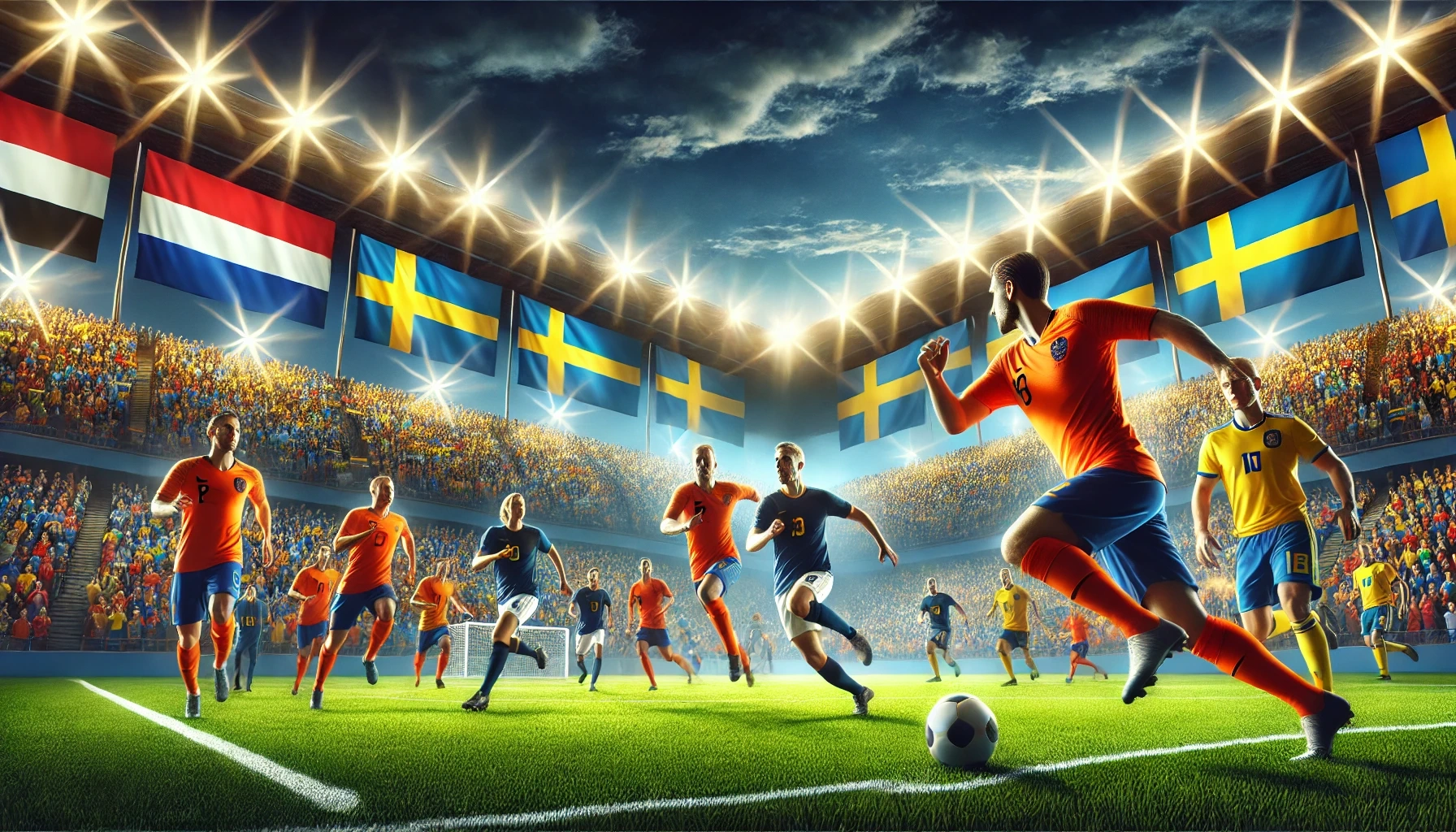 Susunan Pemain Netherlands vs Sweden