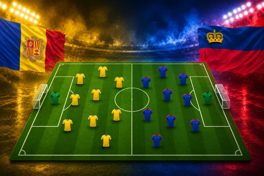 Prediksi Pertandingan Persahabatan Andorra vs Liechtenstein