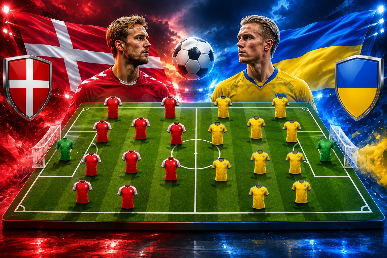 Prediksi Pertandingan Persahabatan Denmark vs Ukraine