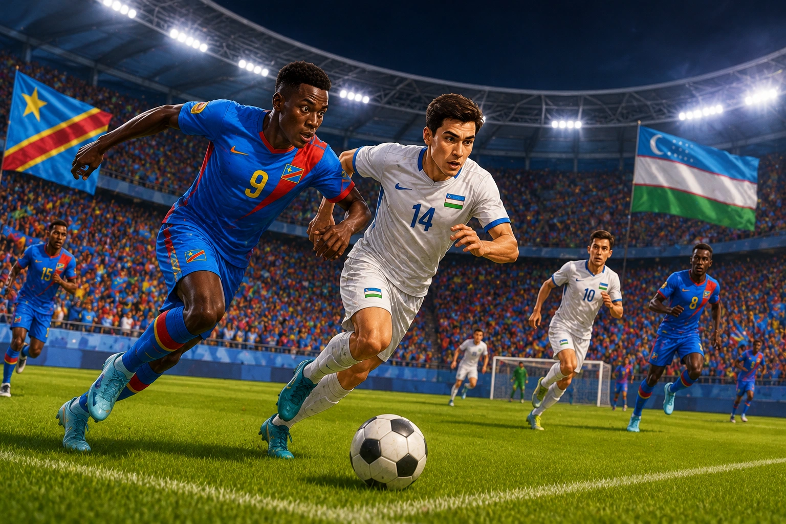 Prediksi Susunan Pemain Congo DR vs Uzbekistan