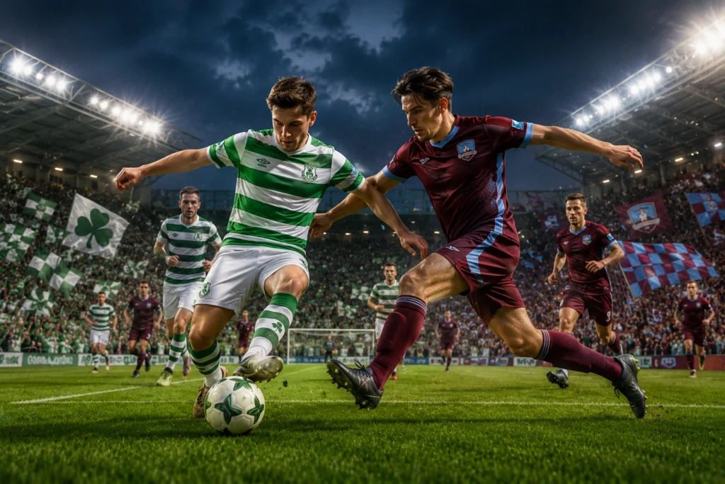 Susunan Pemain Shamrock Rovers vs Galway United
