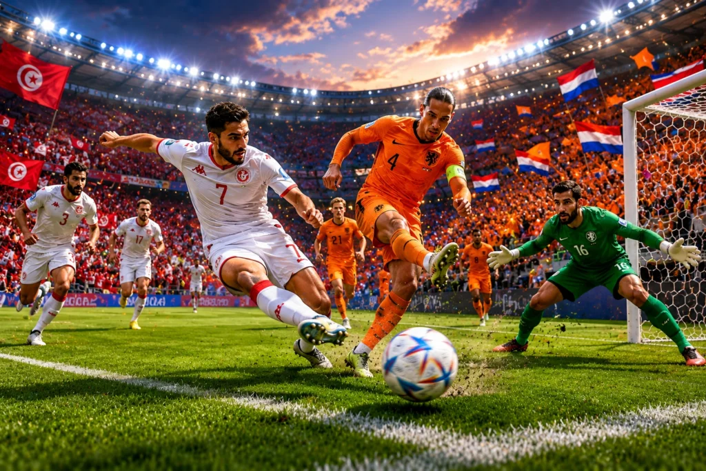 Susunan Pemain dan Prediksi Skor Tunisia vs Netherlands